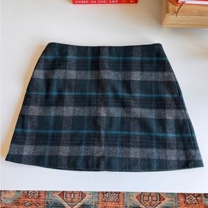 Uniqlo Wool Blend Mini Skirt